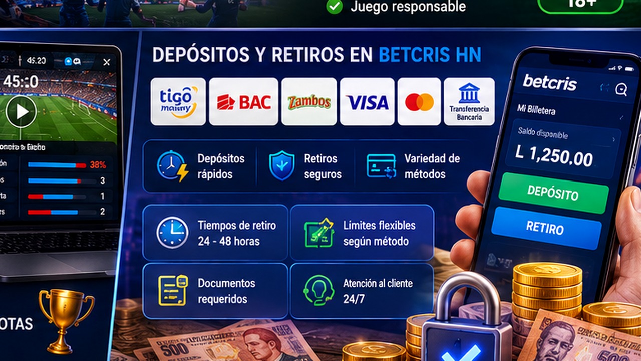 Betcris Honduras seguridad caja verificación y retiros guía visual